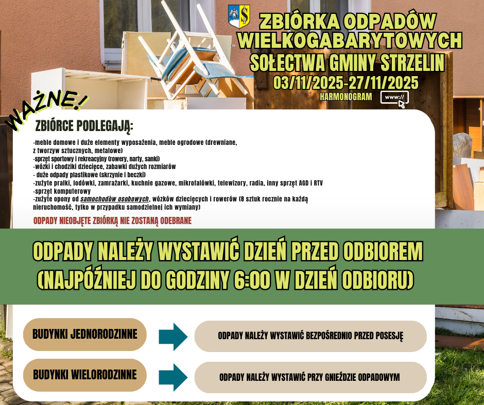 Zbiórka odpadów wielkogabarytowych